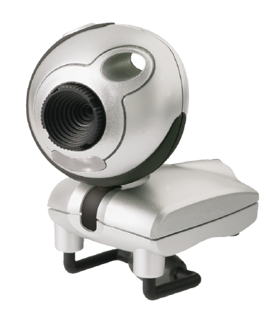 The Trust WB-1200P, a webcam from the early days of USB devices.