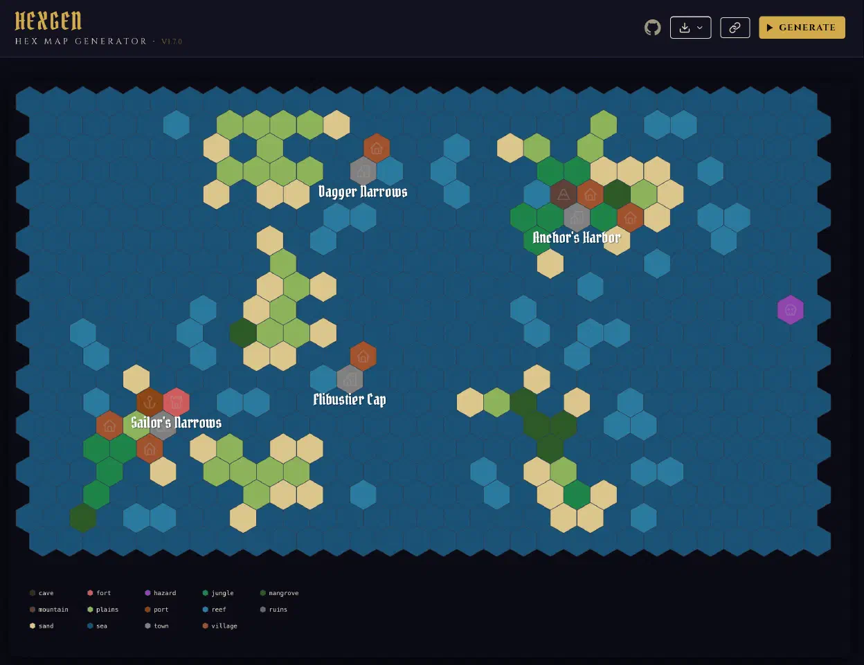 The homepage of the Hexgen web UI
